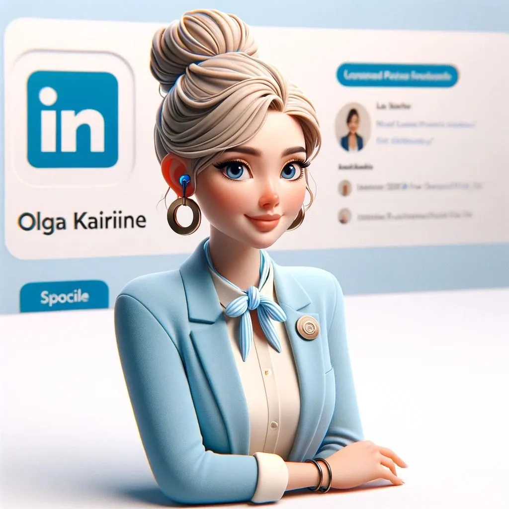 Olgos Kairienės dirbtinio intelekto avataras